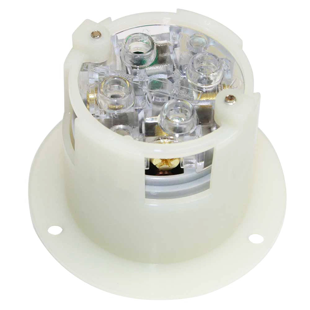 NEMA L16-20R 3 Pole 4Wire 20A 480V Heavy Duty Twist Lock Receptacle Flange Outlet - tool