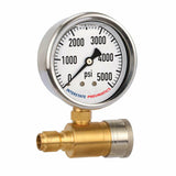 Snap On Quick Connect Pressure Washer Pressure Gauge Gage