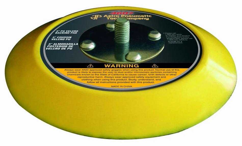 29 Degree 5″ PU Hook & Loop Velcro Backing Pad for Orbital Sanders