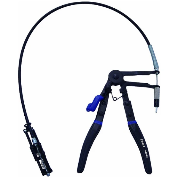 Hose Clamp Pliers Tool with Spring with Multi Gear Lock - for use on Plastic and Metal Hose Clamps