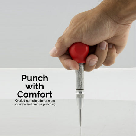 Automatic Adjustable Force Metal Centering Punch - tool
