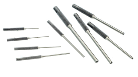 9 PC Roll Pin Punch Set - tool