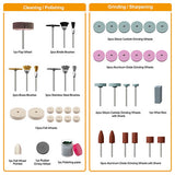 Rotary Tool Drum Accessory Kit for Dremel Tool
