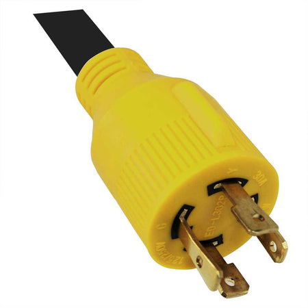 Generator 30 Amp Male Plug L14-30P to RV 30 Amp Female NEMA Cord Adaptor - tool