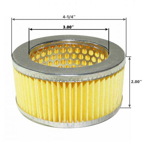 Replacement Round Air Filter for Air Compressor