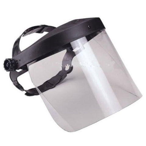 Full Eye Face Head Tool Safety Shield Protection Clear Polycarbonate Glass Mask