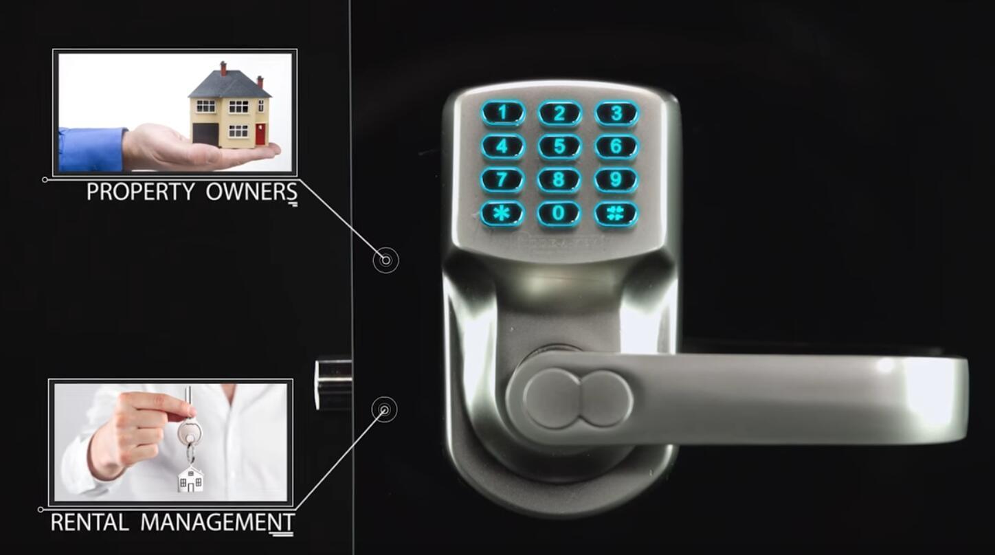 Modern Bluetooth Smart Phone Door Entry Lock for Right Hand Doors - tool