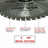 8 Inch Aluminum Metal Cutting Saw Blade