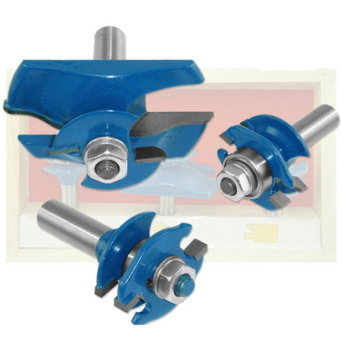Stile and Rail Raised Panel Router Bit Set - tool