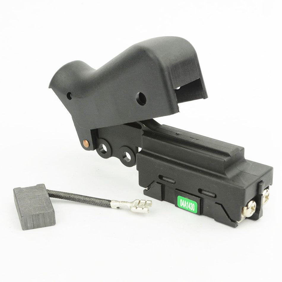 Replacement Switch & Carbon Brush Kit for Dewalt DW708 Miter Saw 153609-00 38102808 - tool