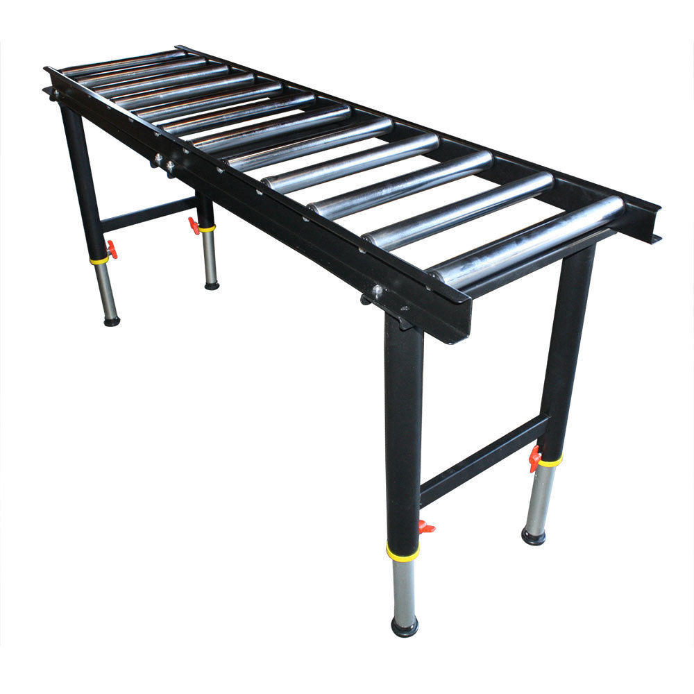 Long Gravity Roller Conveyor Table Conveyer for Package or Material Rolling - tool
