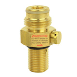 Brass Pin Valve for CO2 Paintball Tank C02 - tool