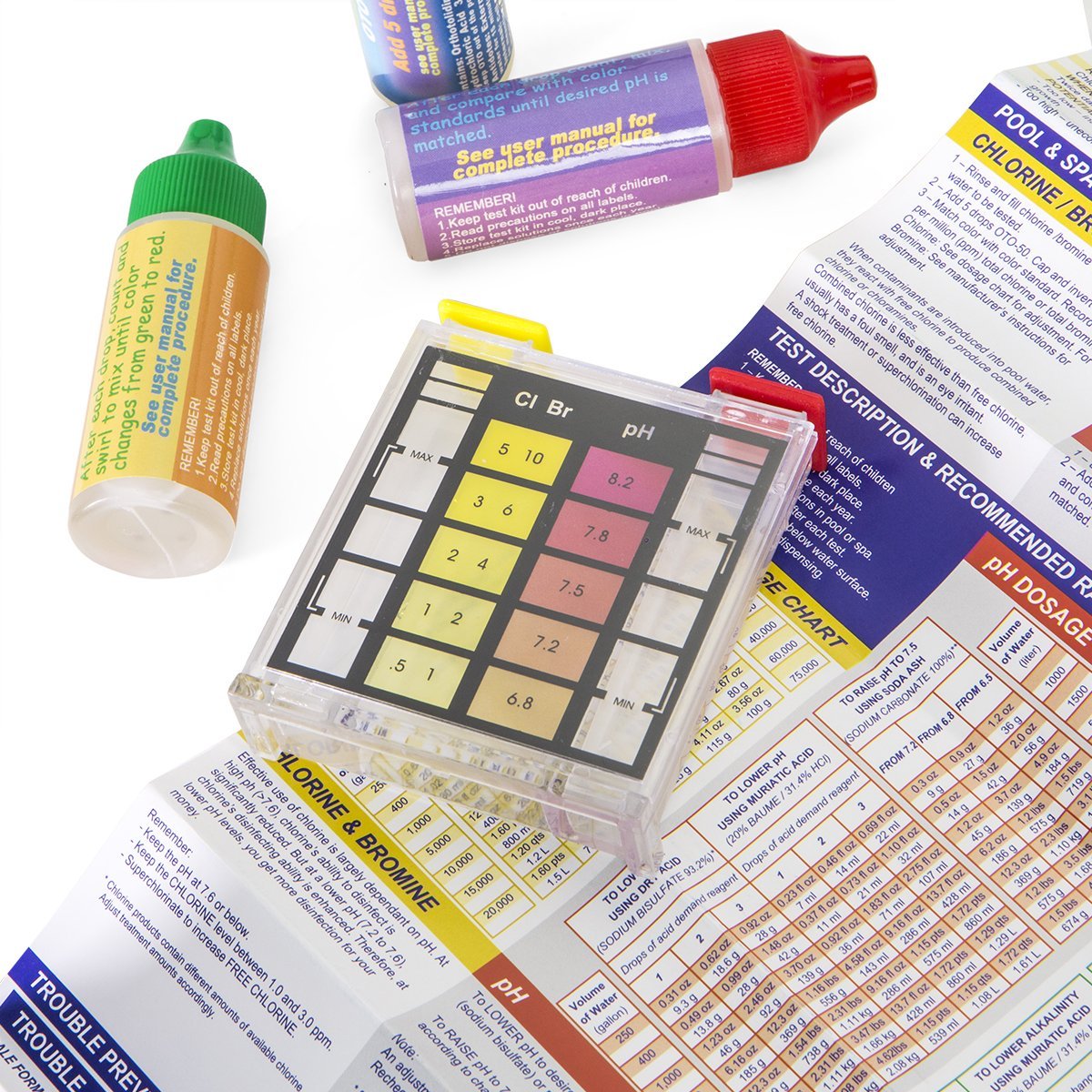 Testing Kit for Swimming Pool Water - tool