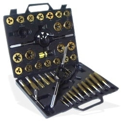 Large Metric Titanium Tap and Die Set - tool