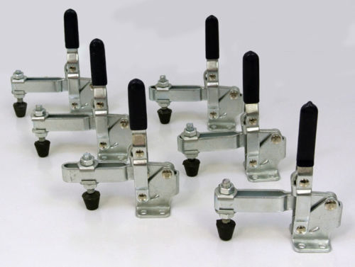 6 Pack of Quick Release Vertical Jig Toggle Clamps - tool