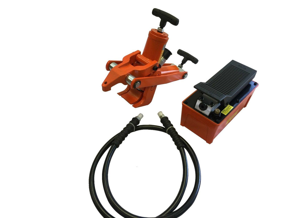 Heavy-Duty Hydraulic Truck Trailer Tire Rim Bead Breaker Changing Tool Kit - tool