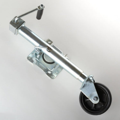 Bolt On Tongue Jack Stand Lift for Utility Boat Enclosed Trailer with Wheel - tool