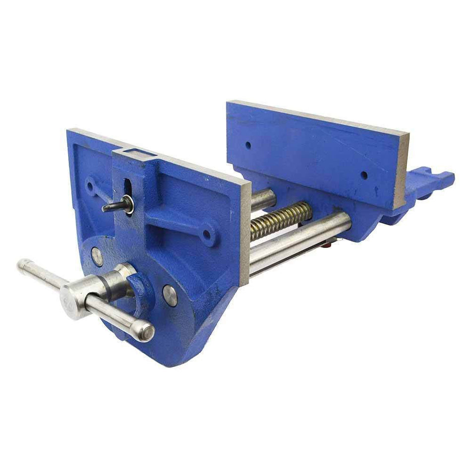 9" Cast Iron Woodworker's Bench Vise - tool